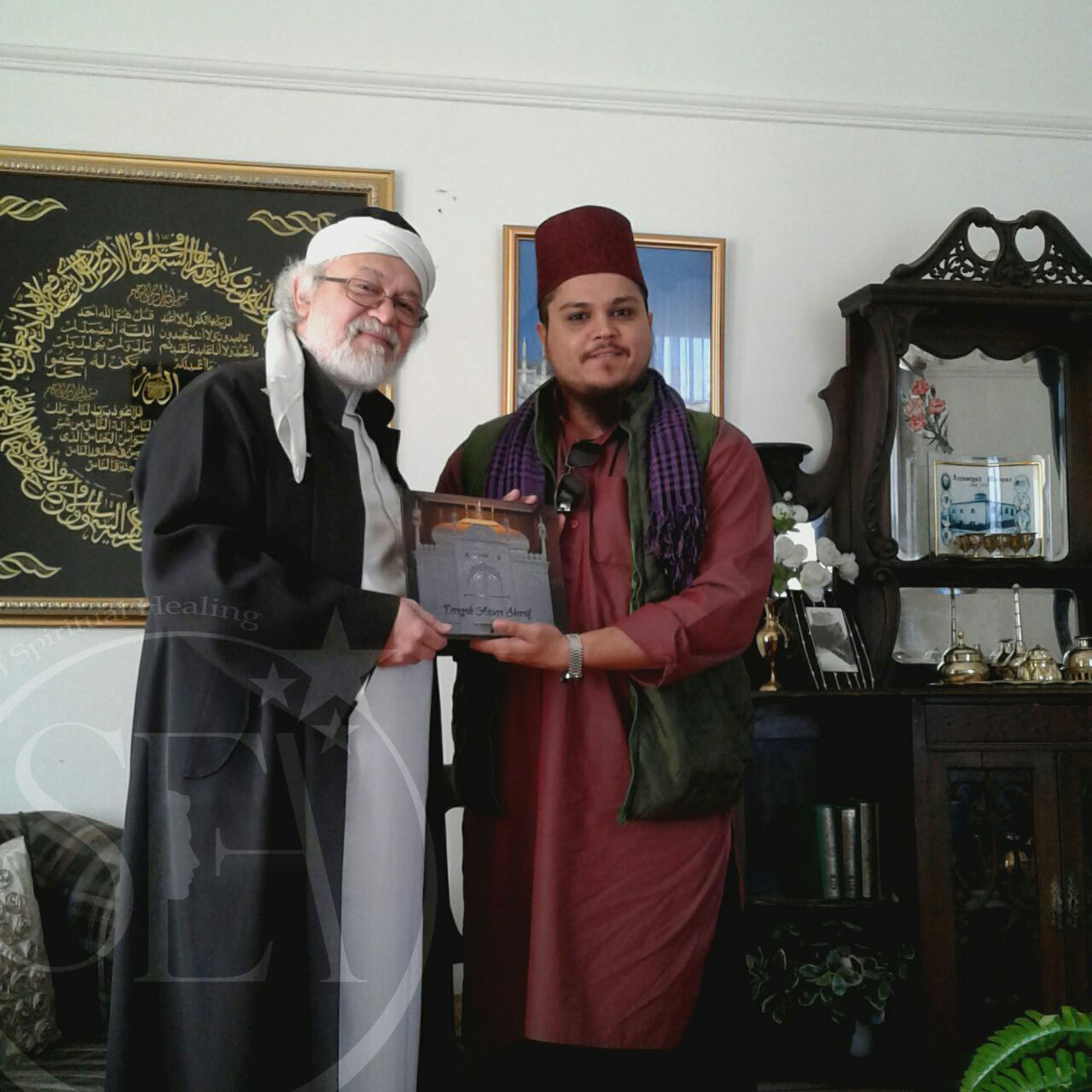 Shaykh Seraj, Leading Scholar from Cape Town, South Africa, Meets Syed Ehraz Ahmed
