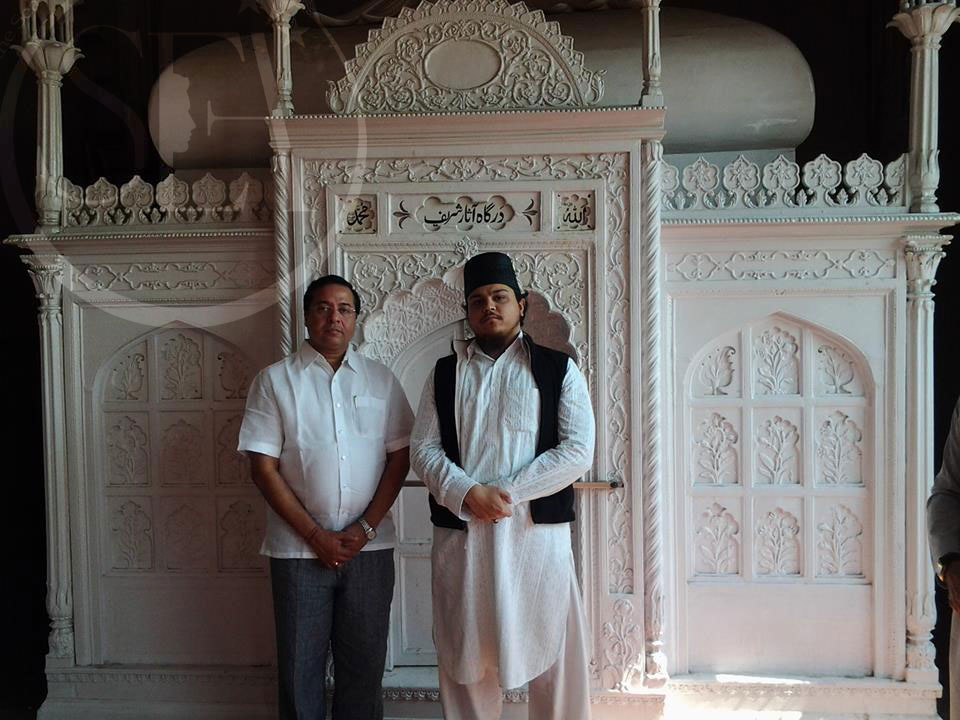 Rajendra Shekhawat, Member of Parliament India, Meets Syed Ehraz Ahmed in Delhi