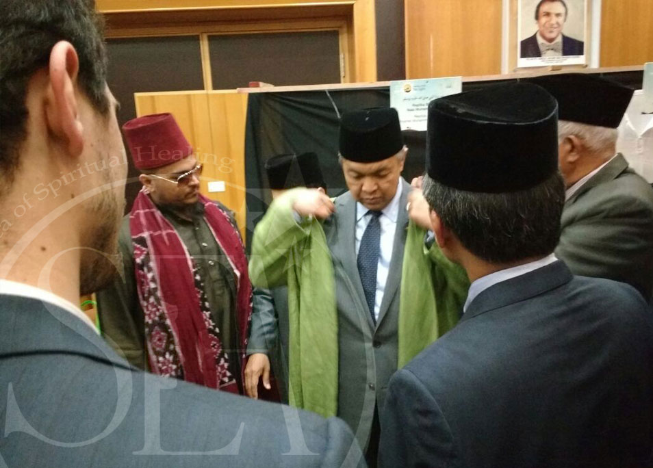 Dato’ Seri Dr. Ahmad Zahid Hamidi with Syed Ehraz Ahmed in Malaysia
