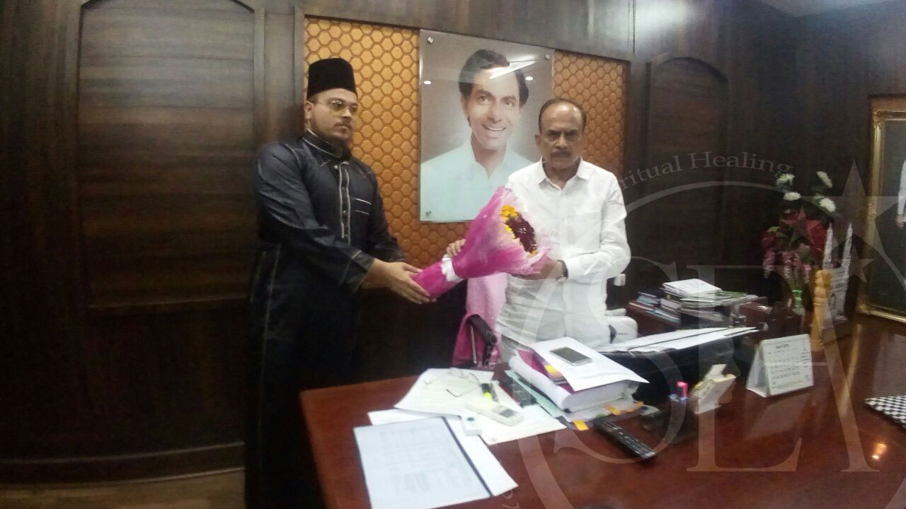 Yusuf Ali meets Syed Ehraz Ahmed