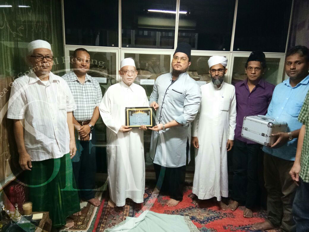 Habib Yusuf Balawi meets Syed Ehraz Ahmed in Singapore